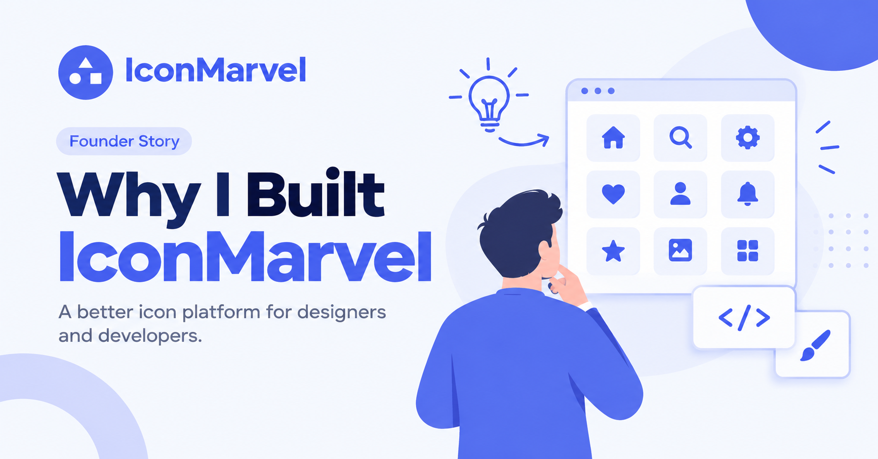 Why I Built IconMarvel – founder story